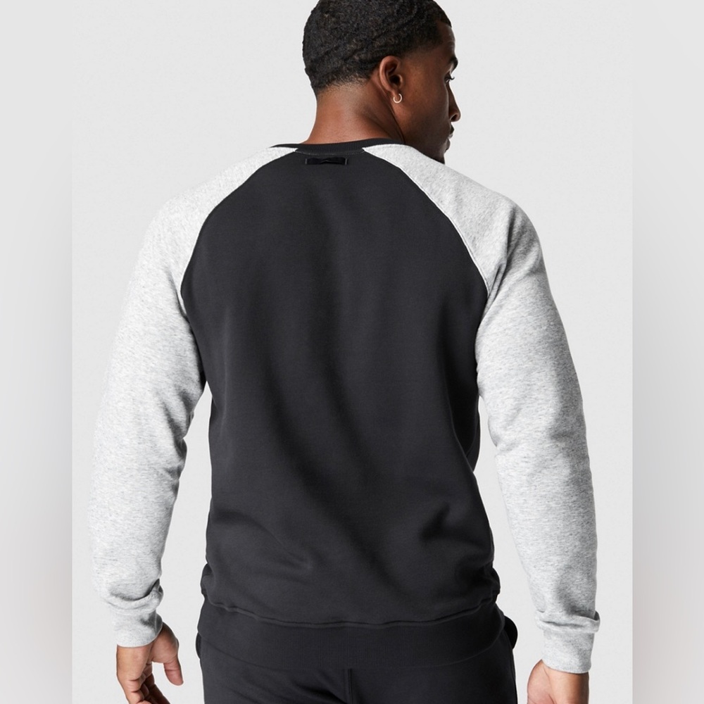 Mens Fabletics Post Game Crew Sweatshirt Size Large